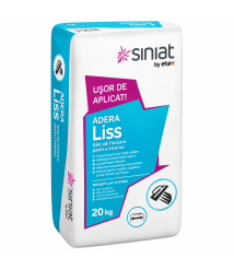 Glet de finisare Siniat Adera Liss, alb, 0-1 mm, 20 kg